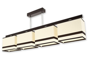 Lampa sufitowa Bella 4 abażury  934