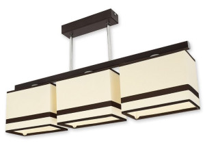 Lampa sufitowa Bella 3 abażury  936