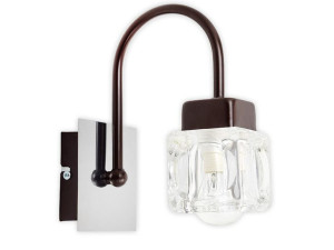 Lampa ścienna Kostka Lux 1 klosz 406/1