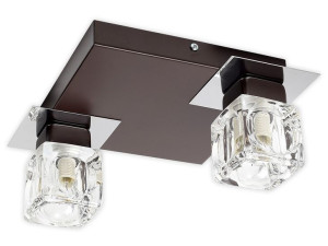 Lampa sufitowa Kostka Lux 2 klosze 407/1