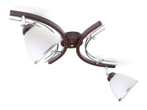 Lampa sufitowa Zuza 2 klosze kubek 942k