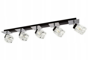 Lampa sufitowa Kostka Lux z regulacją 5 kloszy 415/1