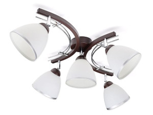 Lampa sufitowa Zuza 5 kloszy kubek 945k