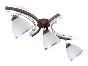 Lampa sufitowa Zuza 3 klosze kubek 943k