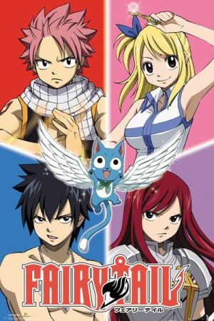 Fairy Tail Skład - plakat 61x91,5 cm