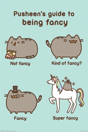 Pusheen Super Fancy - plakat 61x91,5 cm