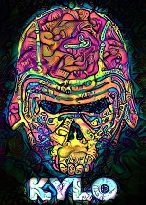 PsychoSkulls, Kylo Ren, Star Wars Gwiezdne Wojny - plakat 29,7x42 cm