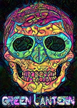 PsychoSkulls, Green Lantern, DC Comics - plakat 50x70 cm