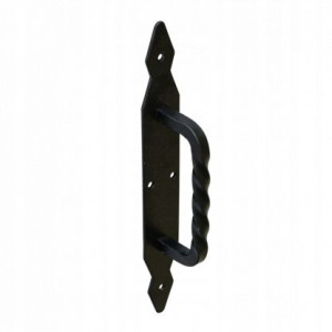 DOMAX Uchwyt Ozdobny CZARNY 130mm
