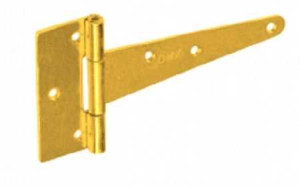 DOMAX Zawias trójkątny 125x35x80x2mm furtki, skrzynie