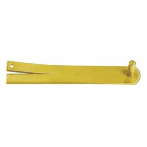 DOMAX Uchwyt czopowy do muru 255x40x4mm fi 16 CYNK