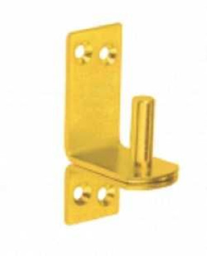 DOMAX Uchwyt czopowy 25x130x4mm fi16 CYNK ZŁOTY