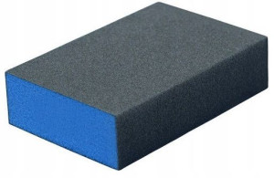 BLUE DOLPHIN Kostka gąbka ścierna szlifierska 100
