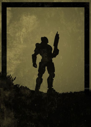 Dawn of Heroes - Masterchief, Halo - plakat 70x100 cm