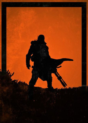 Dawn of Heroes - Lone Wanderer, Fallout - plakat 42x59,4 cm