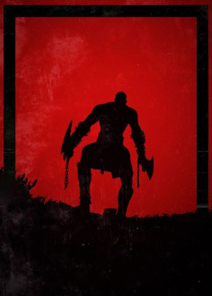 Dawn of Heroes - Kratos, God of War - plakat 40x50 cm