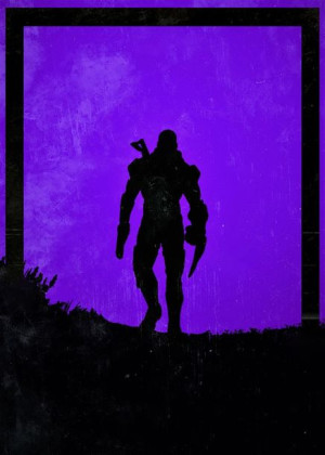 Dawn of Heroes - John Shepard, Mass Effect - plakat 40x50 cm