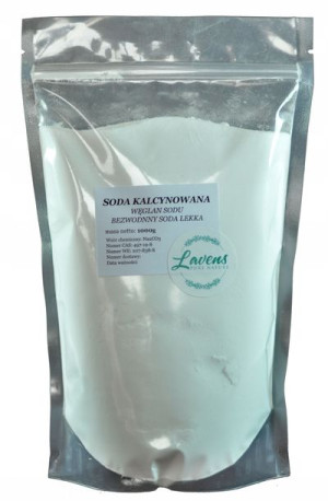 Soda Kalcynowana Lekka, Węglan Sodu 1kg