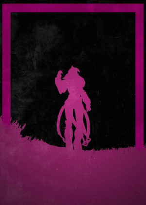 Dusk of Villains - Queen Myrrah, Gears of War - plakat 70x100 cm