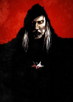Wiedźmin - Bloodlust Geralt - plakat 70x100 cm
