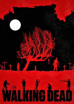 The Walking Dead Vintage Poster v2 - plakat 20x30 cm