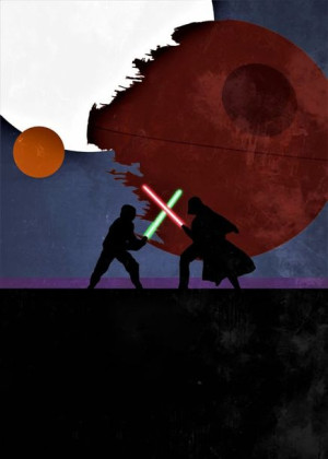 Star Wars Gwiezdne Wojny Vintage Poster - plakat 40x60 cm