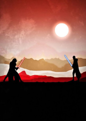 Star Wars Gwiezdne Wojny Vintage Poster v3 - plakat 59,4x84,1 cm