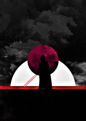 Sol Lunaris - Darth Vader, Gwiezdne Wojny Star Wars - plakat 20x30 cm