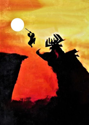 Samurai Jack Vintage Poster v2 - plakat 30x40 cm