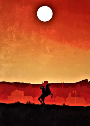 Red Dead Redemption Vintage Poster v2 - plakat 20x30 cm