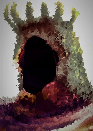 POLYamory - Yhorm, Dark Souls - plakat 59,4x84,1 cm