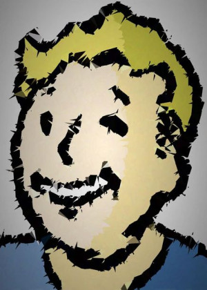 POLYamory - Vault Boy, Fallout - plakat 70x100 cm