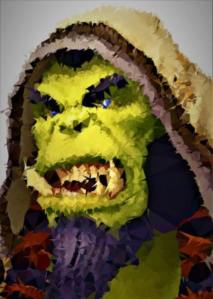 POLYamory - Thrall, Warcraft - plakat 30x40 cm