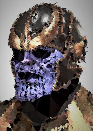 POLYamory - Thanos, Marvel - plakat 21x29,7 cm