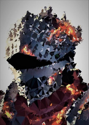 POLYamory - Soul of Cinder, Dark Souls - plakat 59,4x84,1 cm
