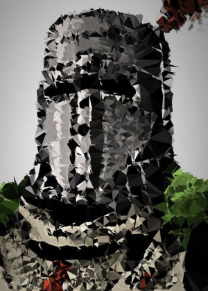 POLYamory - Solaire, Dark Souls - plakat 20x30 cm