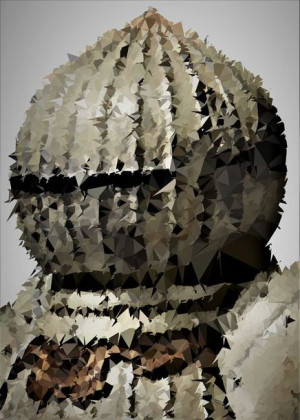 POLYamory - Siegmeyer, Dark Souls - plakat 59,4x84,1 cm