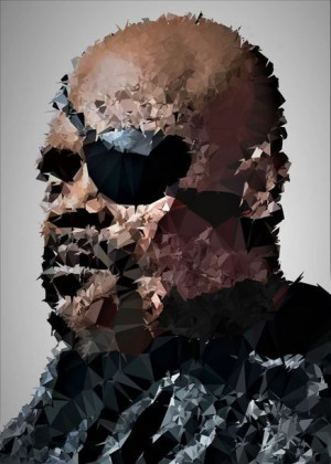 POLYamory - Nick Fury, Marvel - plakat 60x80 cm