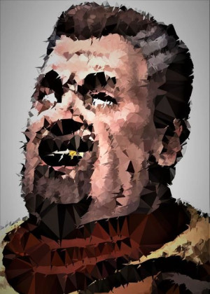 POLYamory - Marcus, Borderlands - plakat 50x70 cm