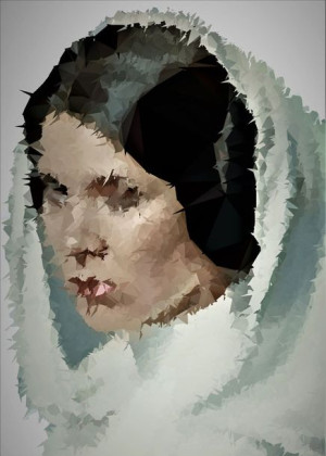 POLYamory - Leia Organa, Gwiezdne Wojny Star Wars - plakat 40x50 cm