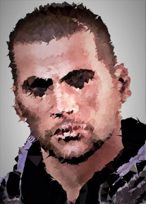 POLYamory - John Shepard, Mass Effect - plakat 42x59,4 cm