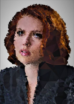 POLYamory - Black Widow, Marvel - plakat 20x30 cm