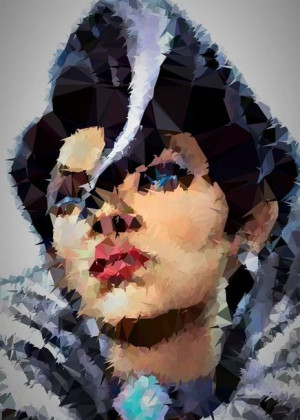 POLYamory - Aurelia, Borderlands - plakat 70x100 cm