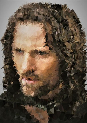 POLYamory - Aragorn, Władca Pierścieni - plakat 21x29,7 cm