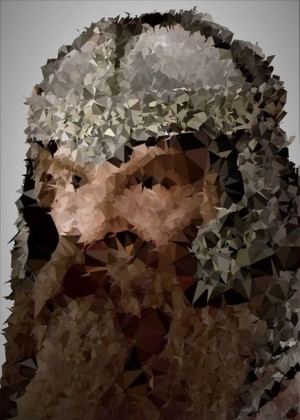 POLYamory - Gimli, Władca Pierścieni - plakat 21x29,7 cm