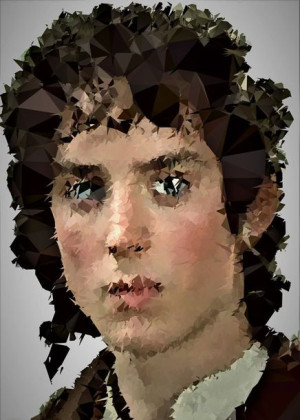 POLYamory - Frodo, Władca Pierścieni - plakat 50x70 cm