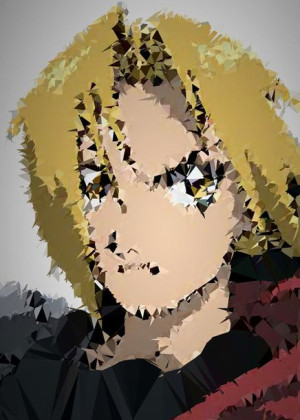 POLYamory - Edward, Fullmetal Alchemist - plakat 29,7x42 cm