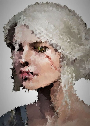 POLYamory - Ciri, Wiedźmin - plakat 60x80 cm