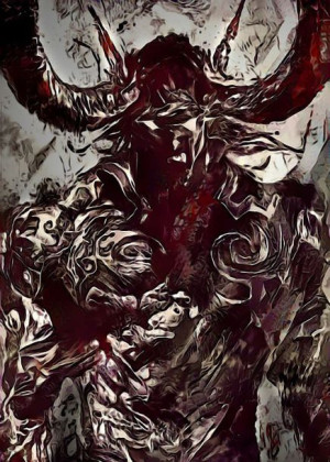 Legends of Bedlam - Illidan, Warcraft - plakat 60x80 cm