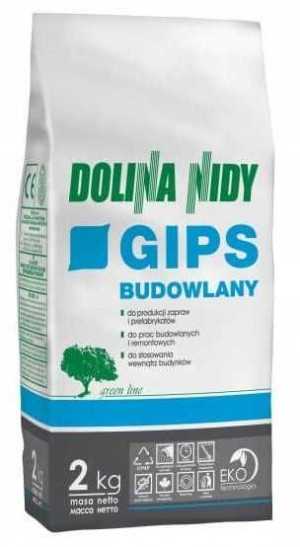 Atlas Gips Budowlany Szybkowiążący Dolina Nidy 2kg
